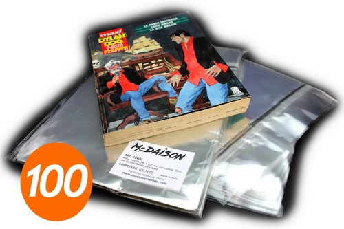 100 buste 186 227 fumetti - 186, x