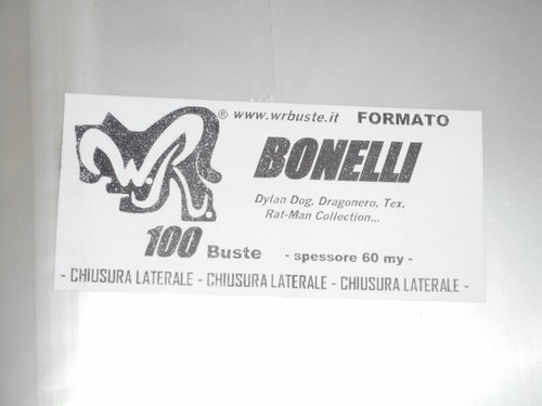 100 buste bonelli - 100, "bonelli
